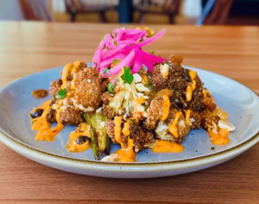 Charred Cauliflower.