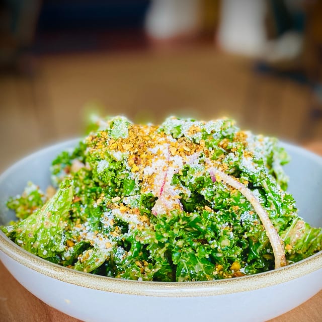 Side Kale Salad.